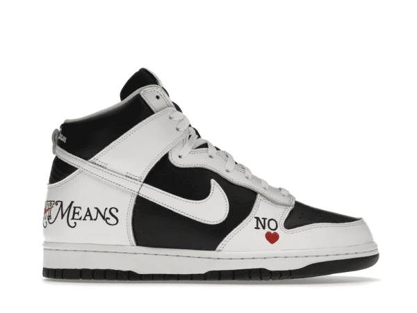 Dunk High SB Supreme By Any Means Black