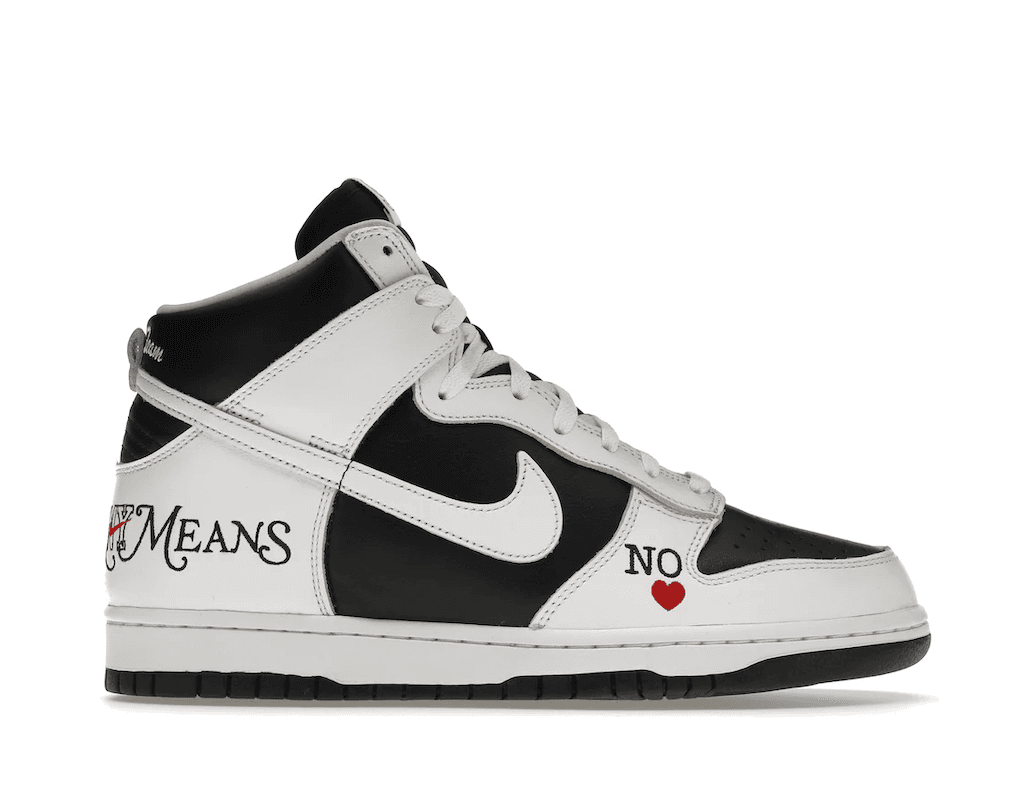 Dunk High SB Supreme By Any Means Black