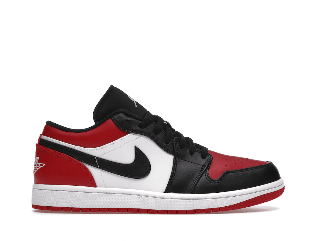 Jordan 1 Low Bred Toe