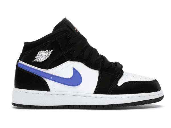 Jordan 1 Mid Black Racer Blue White