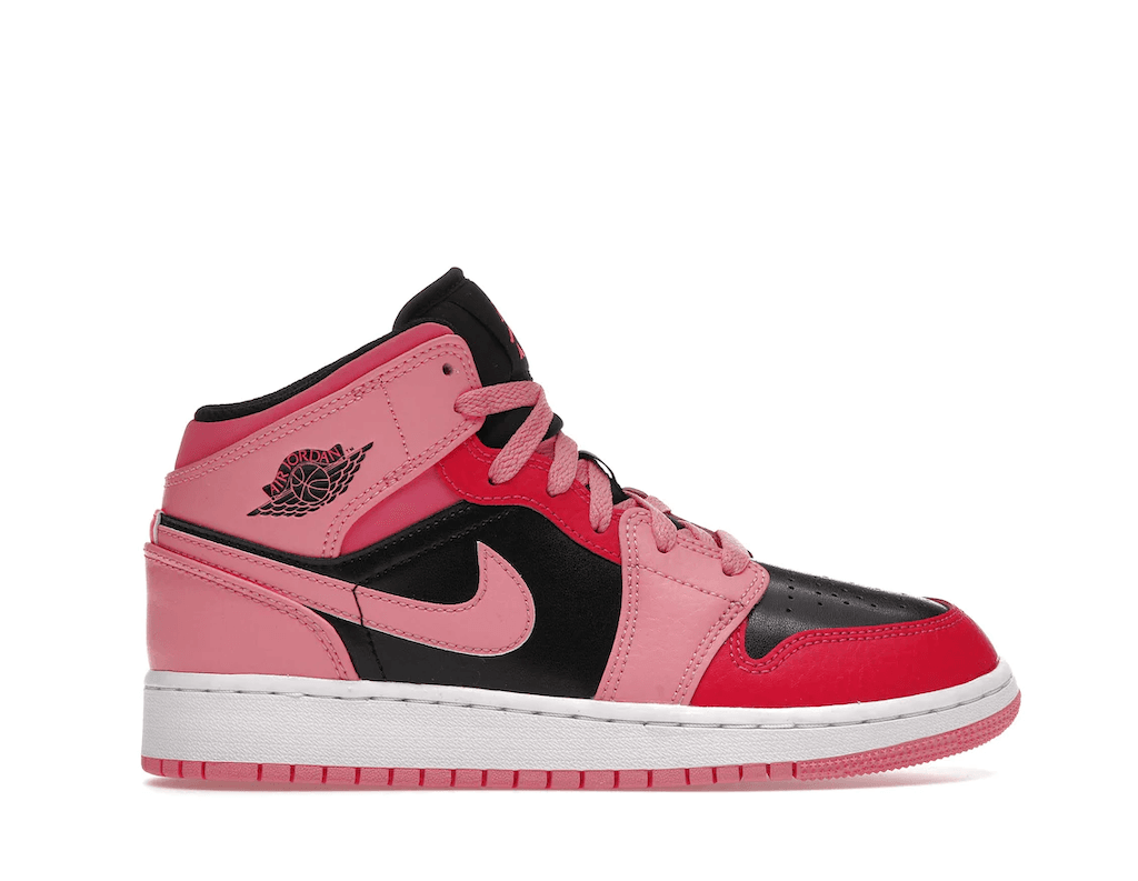 Jordan 1 Mid Coral Chalk