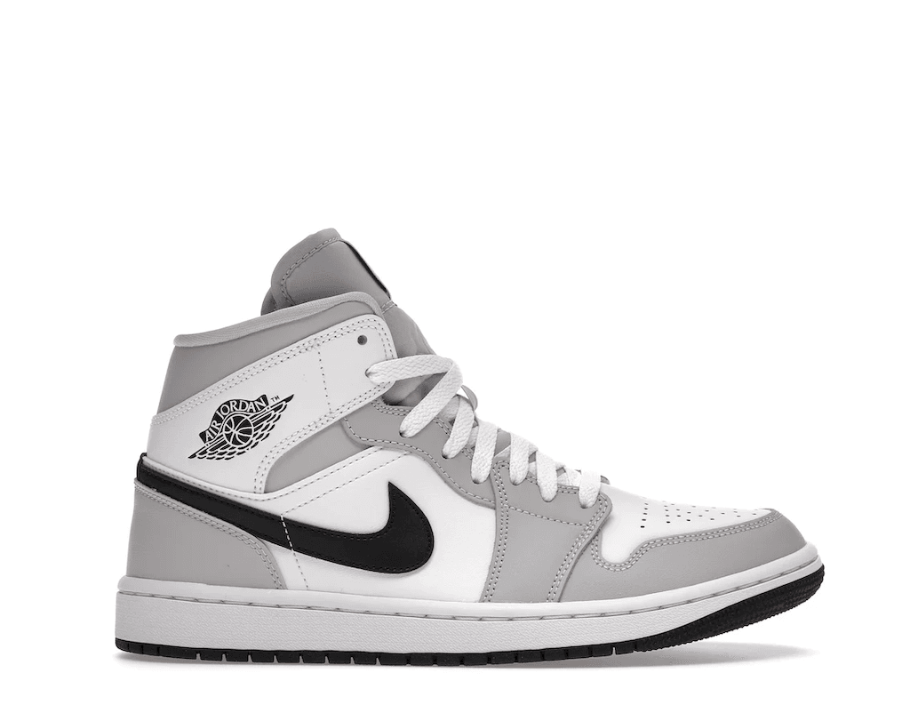 Jordan 1 Mid Light Smoke Grey