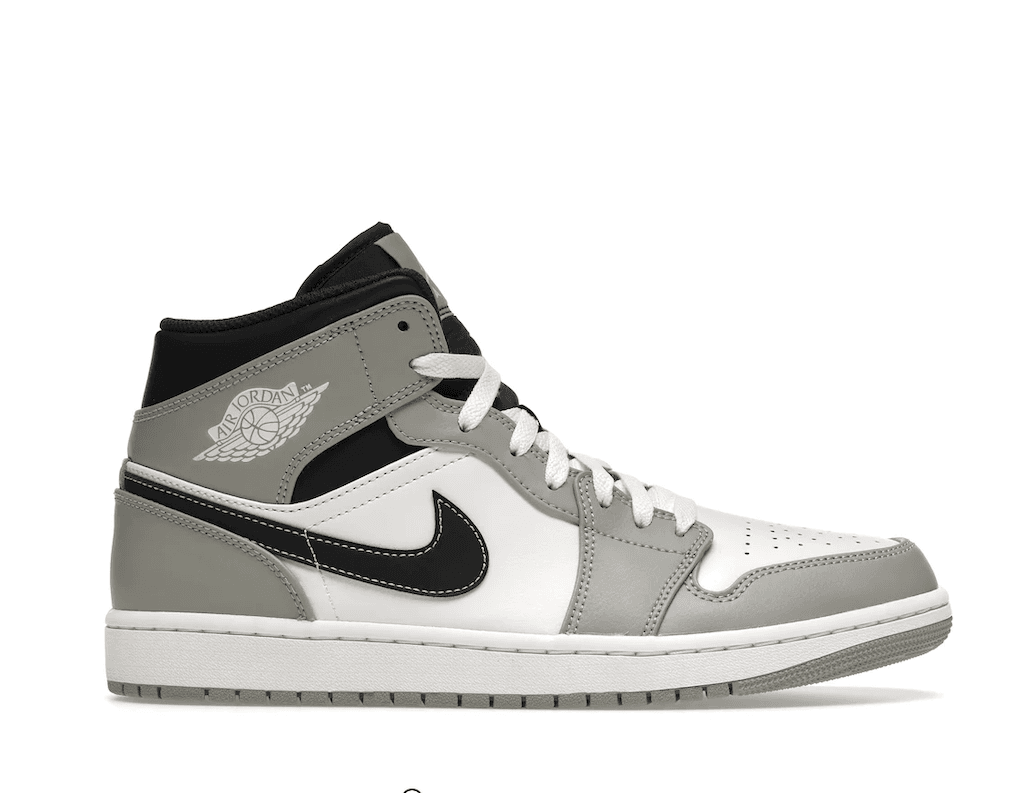 Jordan 1 Mid Light Smoke Grey Anthracite