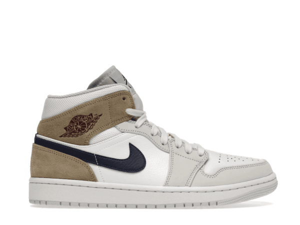 Jordan 1 Mid Tan Suede