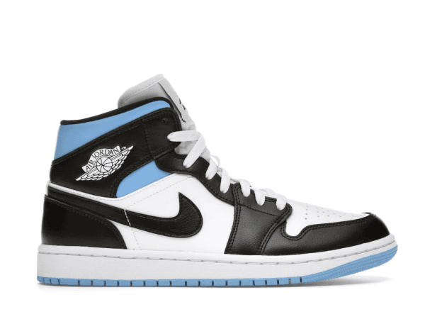 Jordan 1 Mid University Black White