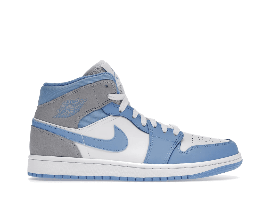 Jordan 1 Mid University Blue Grey