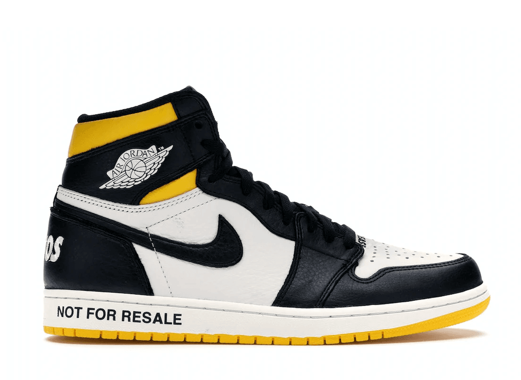 Jordan 1 Retro High Not for Resale Varsity Maize
