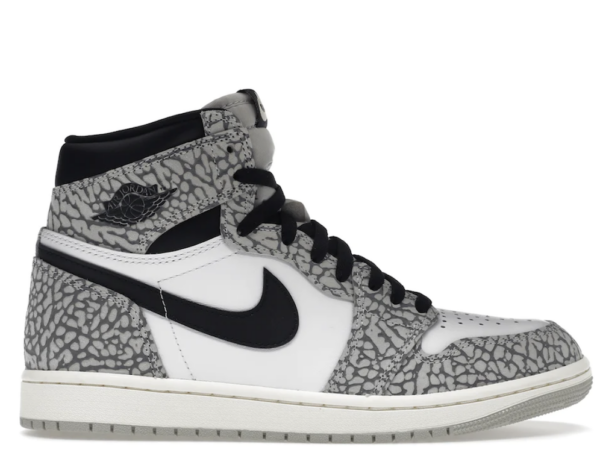 Jordan 1 Retro High OG White Cement