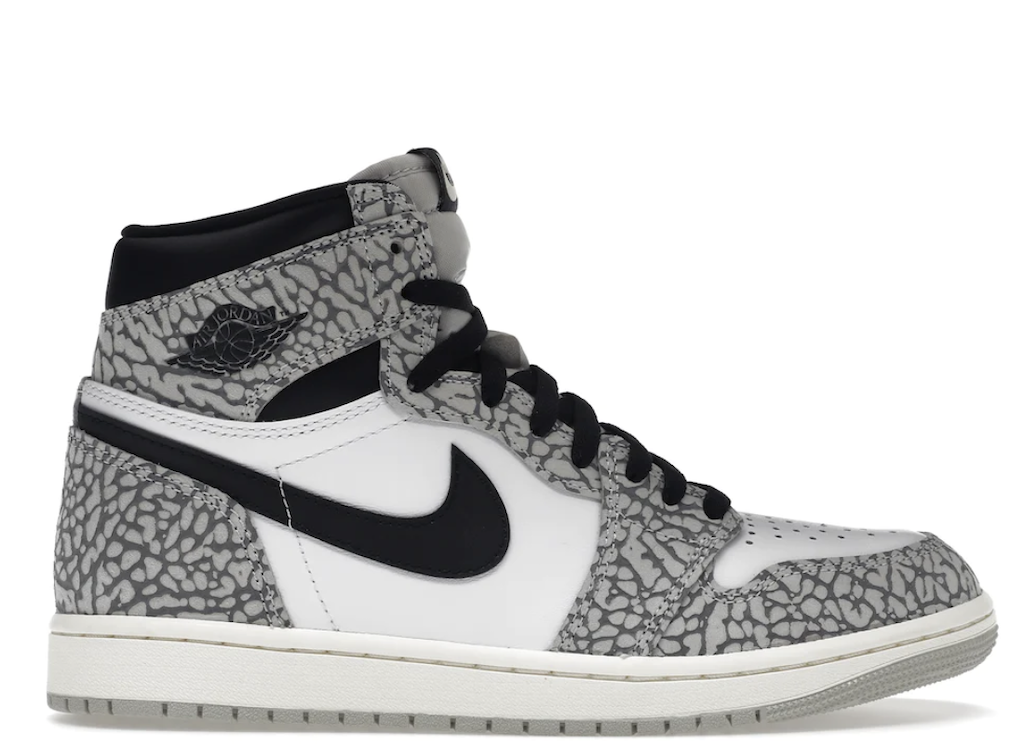 Jordan 1 Retro High OG White Cement