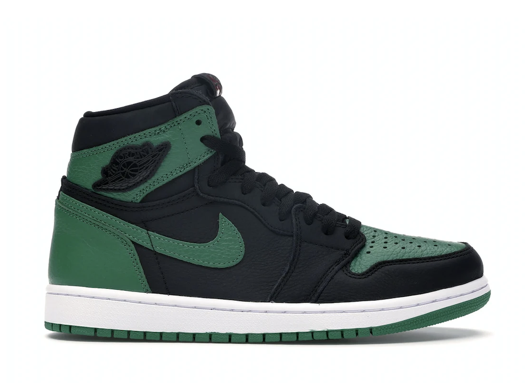 Jordan 1 Retro High Pine Green Black