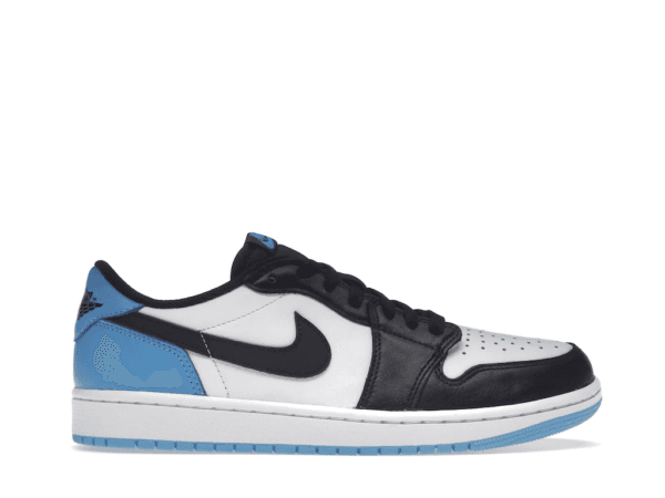 Jordan 1 Retro Low OG Black Dark Powder Blue