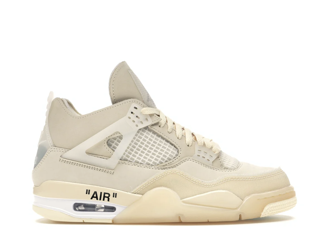 Jordan 4 Retro Off-White Sail