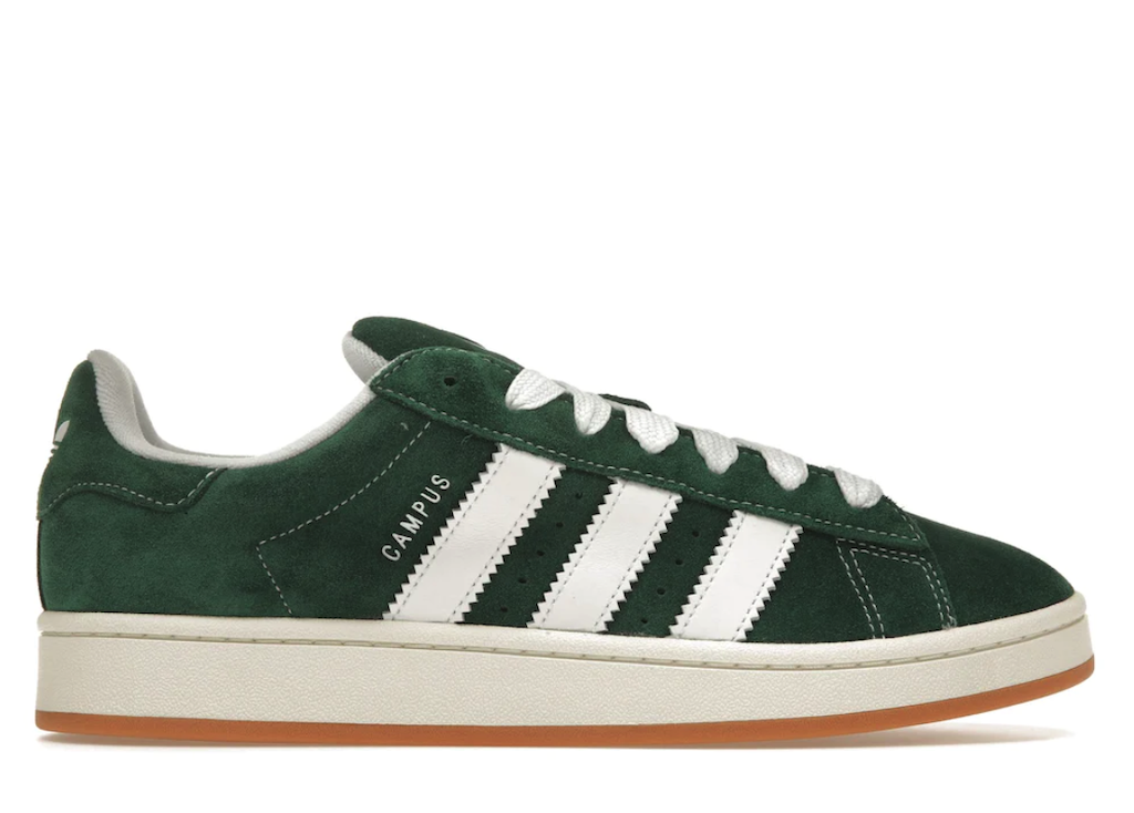 adidas Campus 00s Dark Green Cloud White