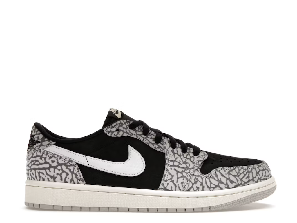 Jordan 1 Retro Low OG Black Cement