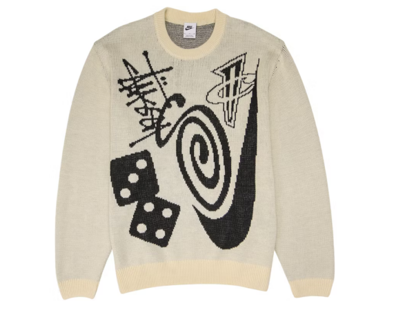 Nike x Stussy Knit Sweater Natural