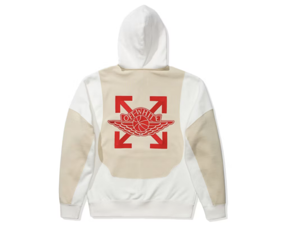 OFF-WHITE x Jordan Hoodie White