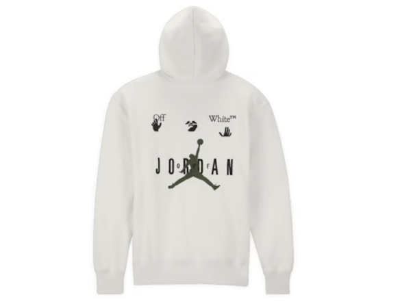 OFF-WHITE x Jordan Hoodie White