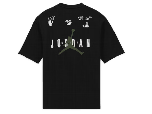 OFF-WHITE x Jordan T-shirt Black