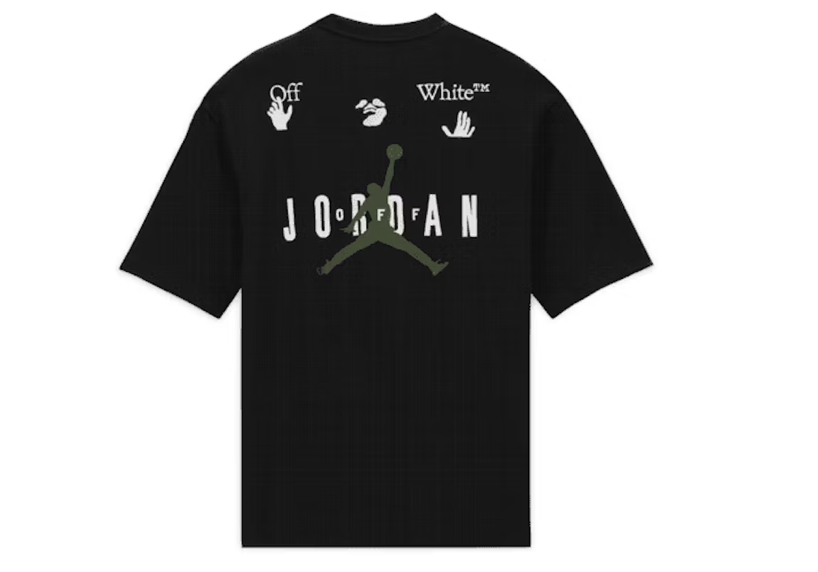OFF-WHITE x Jordan T-shirt Black