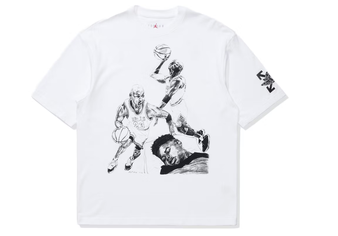 OFF-WHITE x Jordan T-shirt White