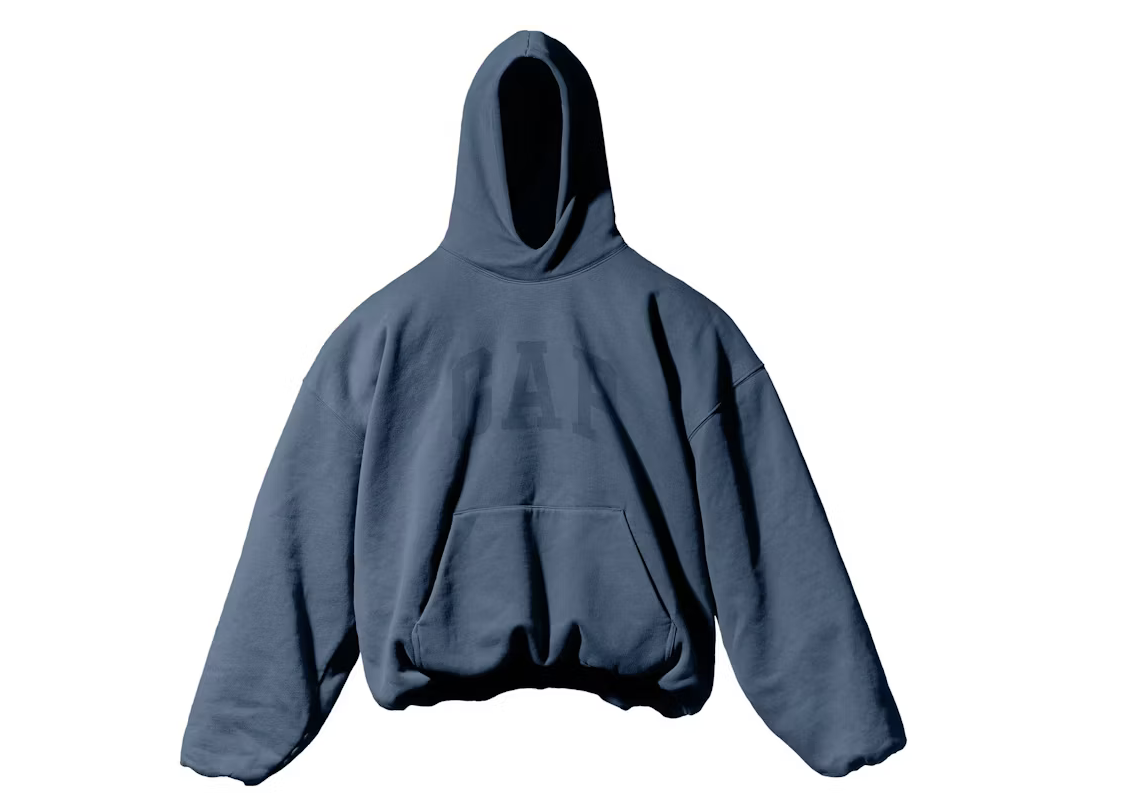 Yeezy Gap Engineered by Balenciaga Dove Hoodie Dark Blue