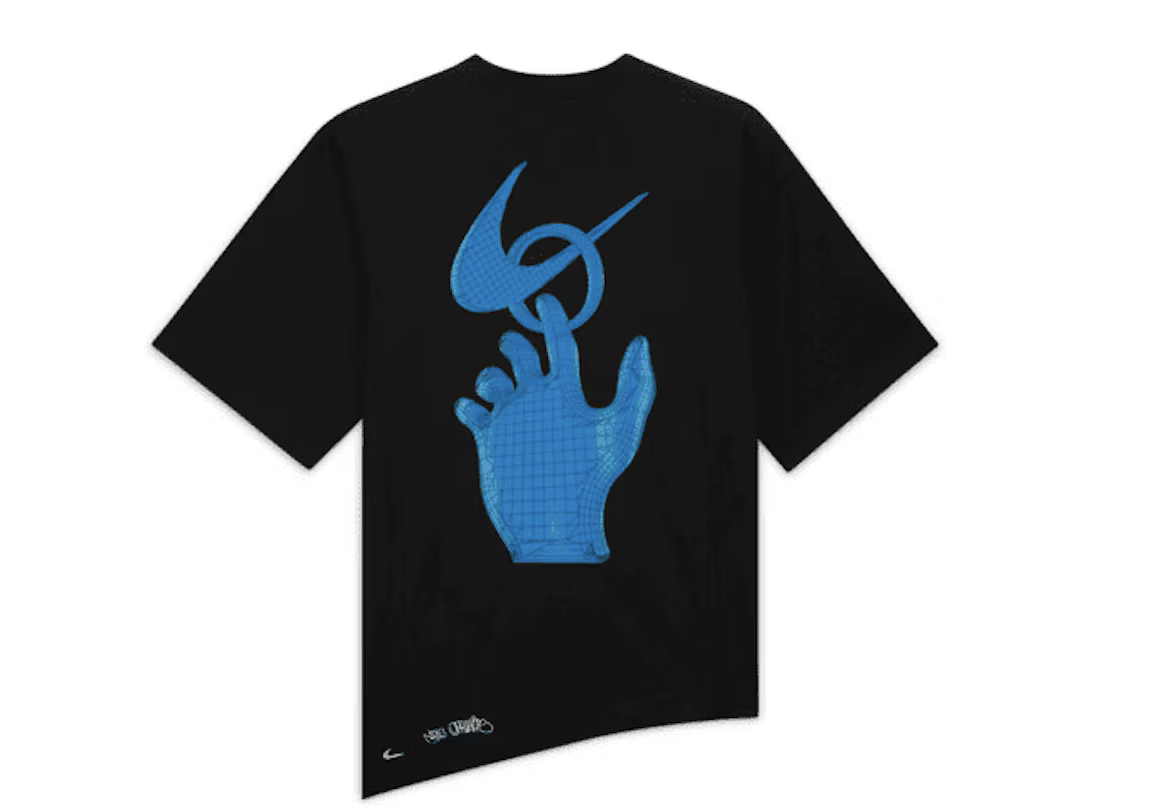 OFF-WHITE x Nike 005 T-Shirts Black - obrazek 2