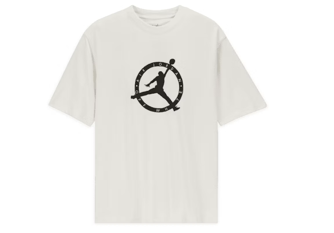 OFF-WHITE x Jordan T-shirt White - obrazek 2