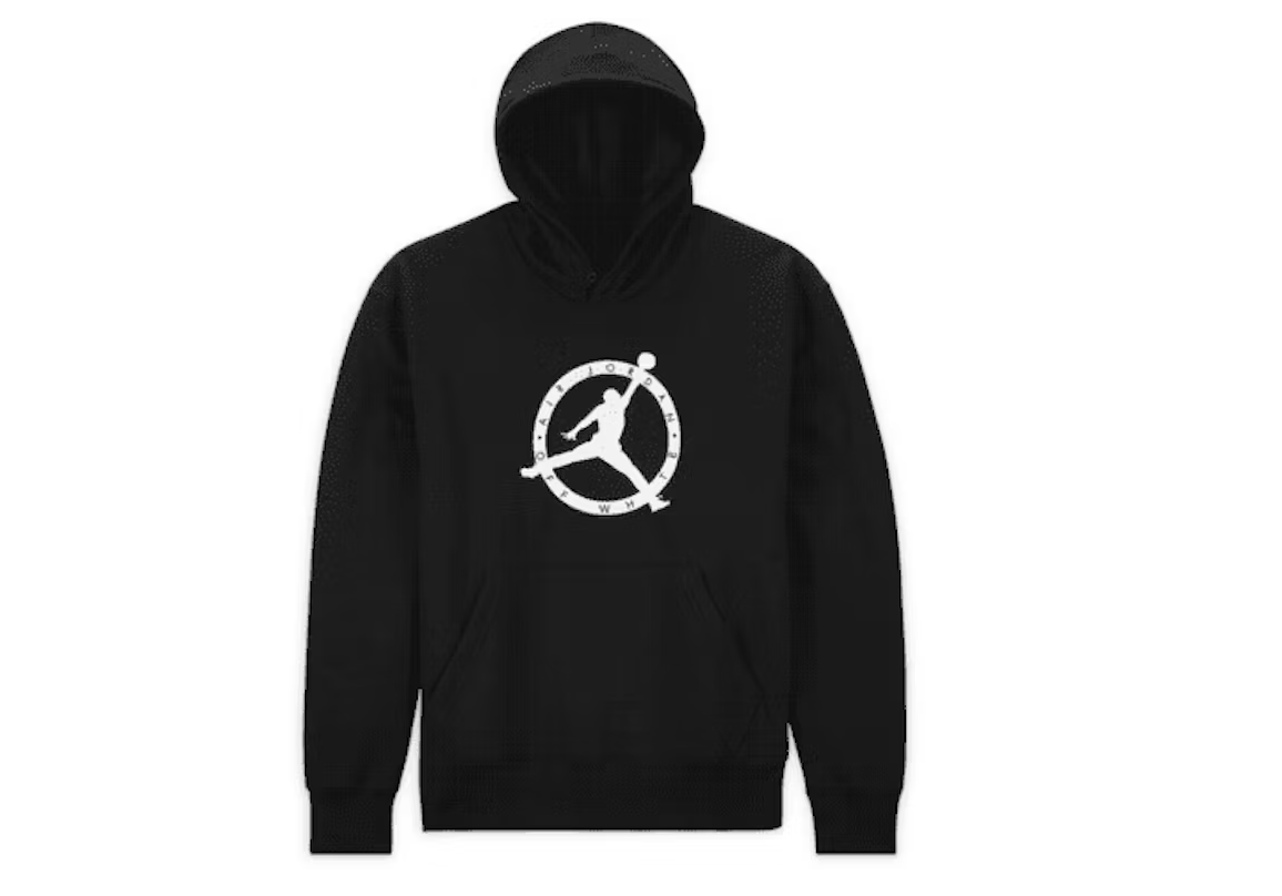 OFF-WHITE x Jordan Hoodie Black (FW21) - obrazek 2