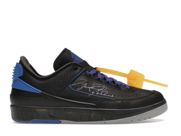 Jordan 2 Retro Low SP Off-White Black Blue