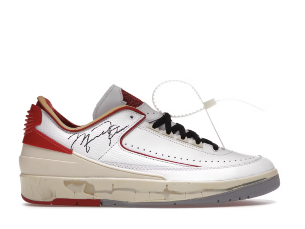 Jordan 2 Retro Low SP Off-White White Red