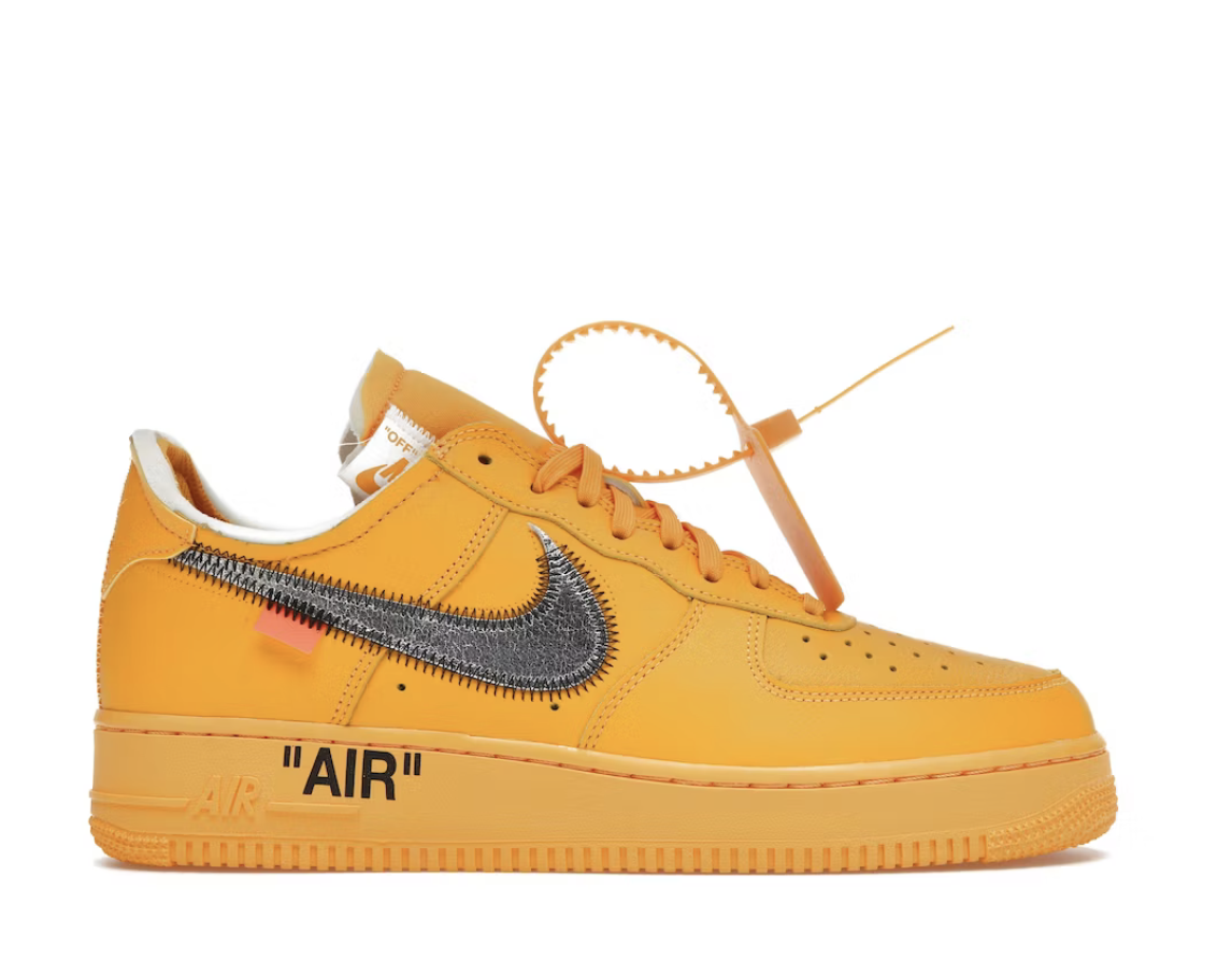 Nike Air Force 1 Low Off-White ICA University Gold