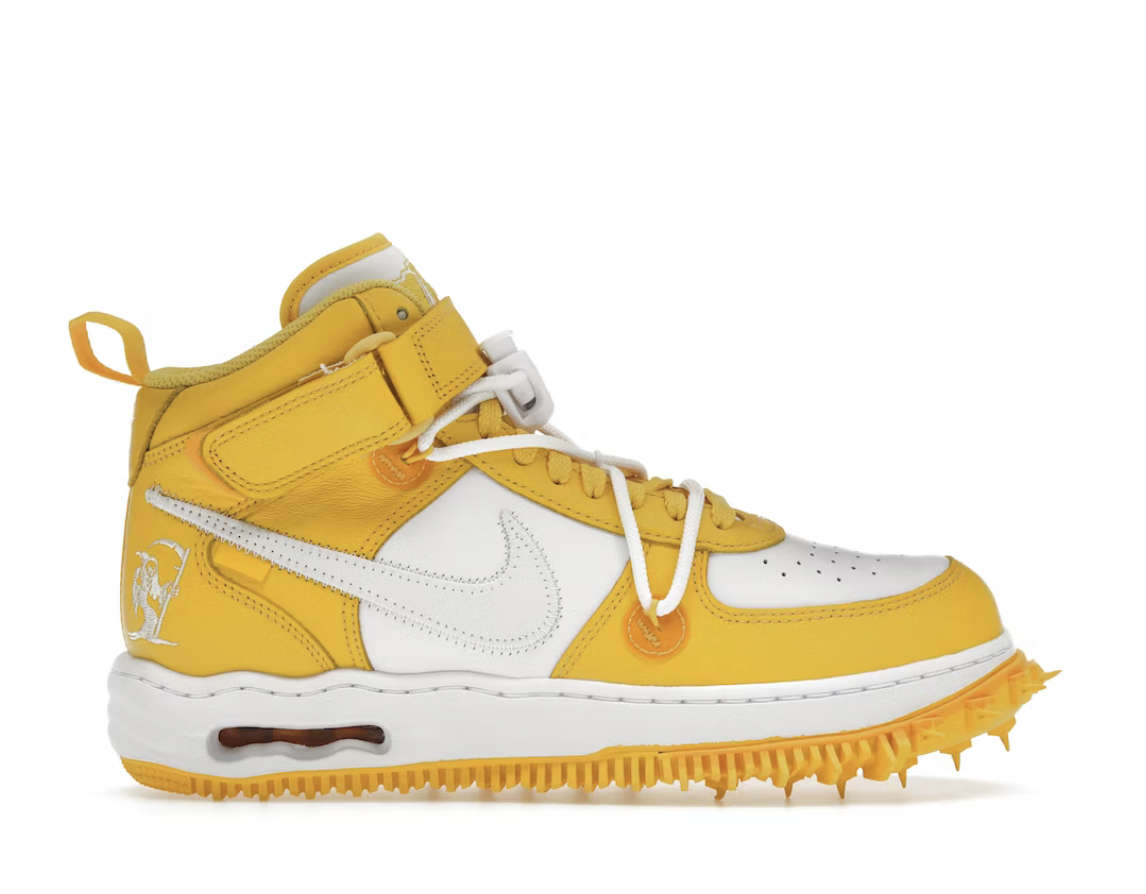 Nike Air Force 1 Mid SP Off-White Varsity Maize