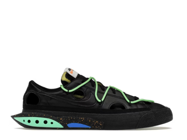 Nike Blazer Low Off-White Black Electro Green
