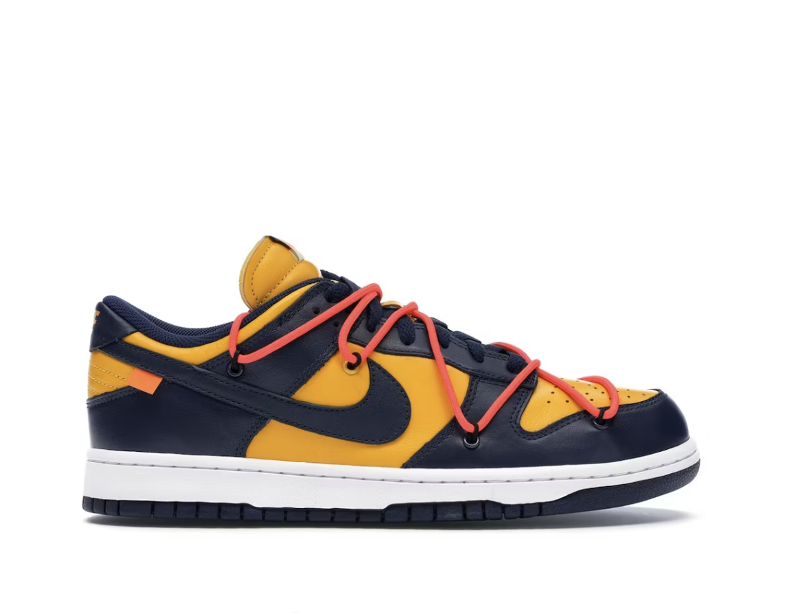 Nike Dunk Low Off-White University Gold