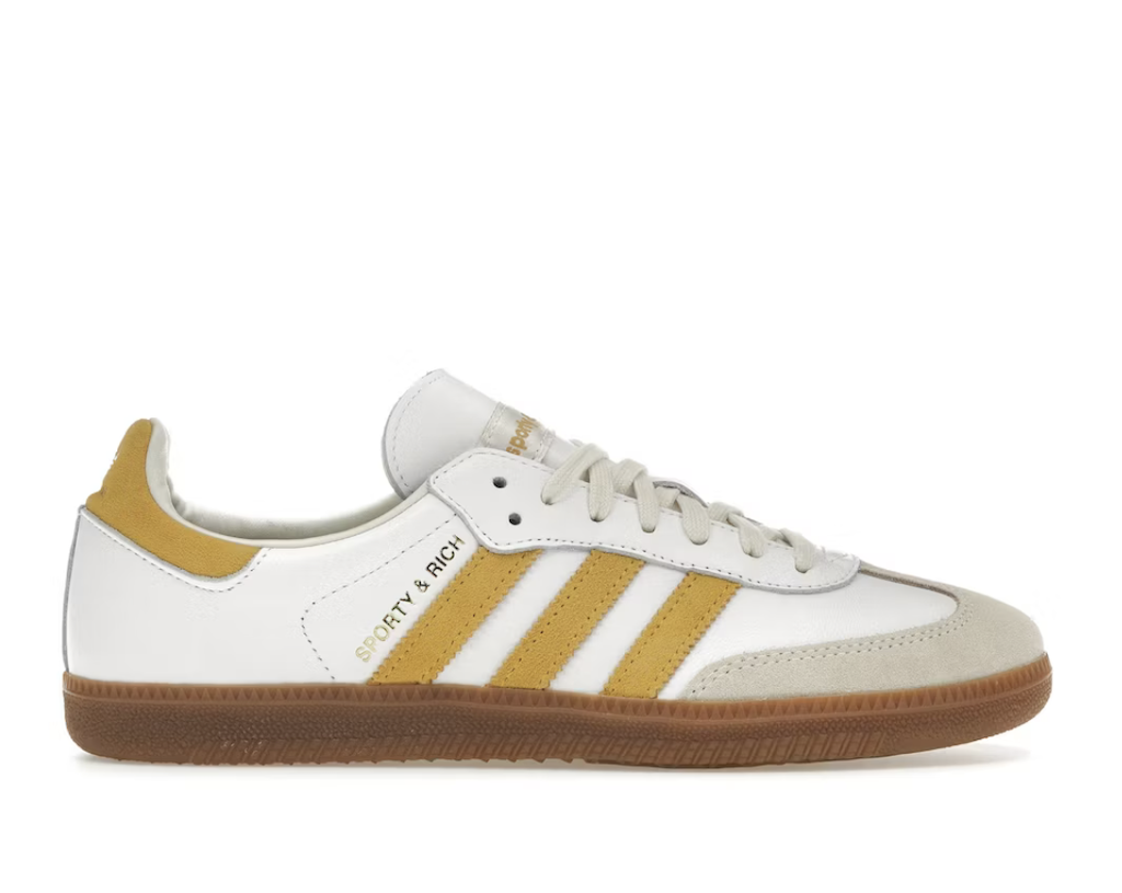 adidas Samba Sporty & Rich White Bold Gold