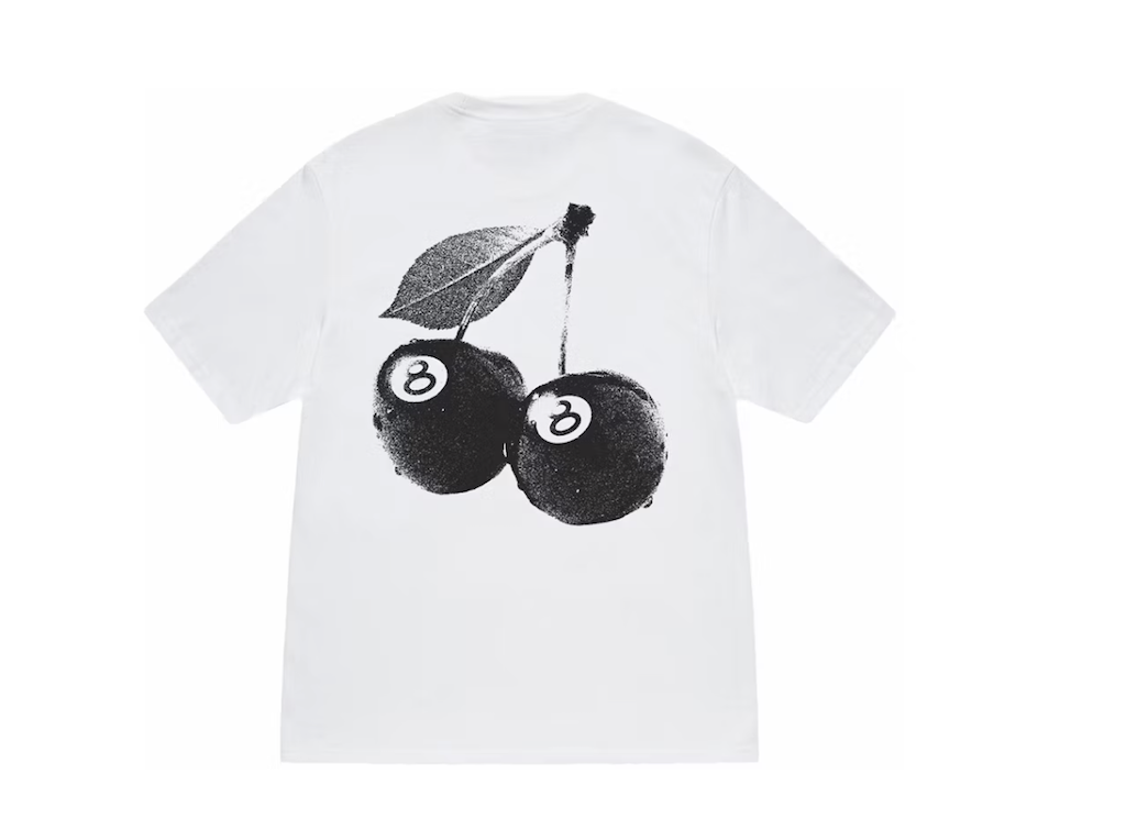 Stussy Cherries Tee White