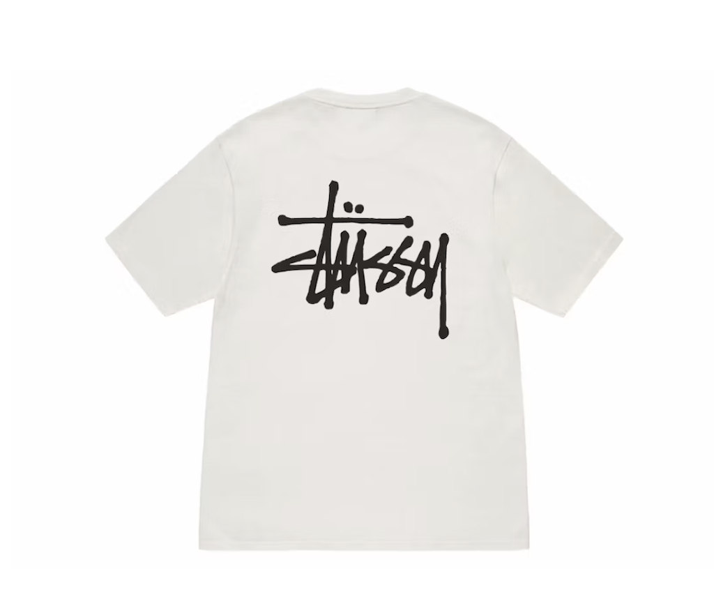 Stussy Basic Pigment Dyed T-Shirt Natural
