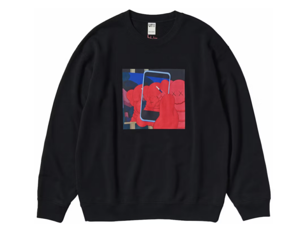 KAWS x Uniqlo Warhol Graphic 476119 Sweatshirt Black