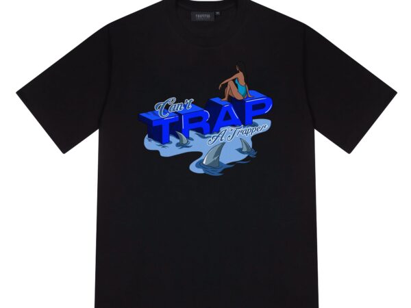 Trapstar Can't Trap a Trapper Tee 2.0 Black