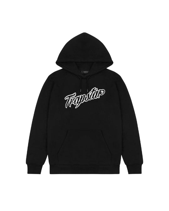 Trapstar Shooters League 2.0 Hoodie Black White - obrazek 2