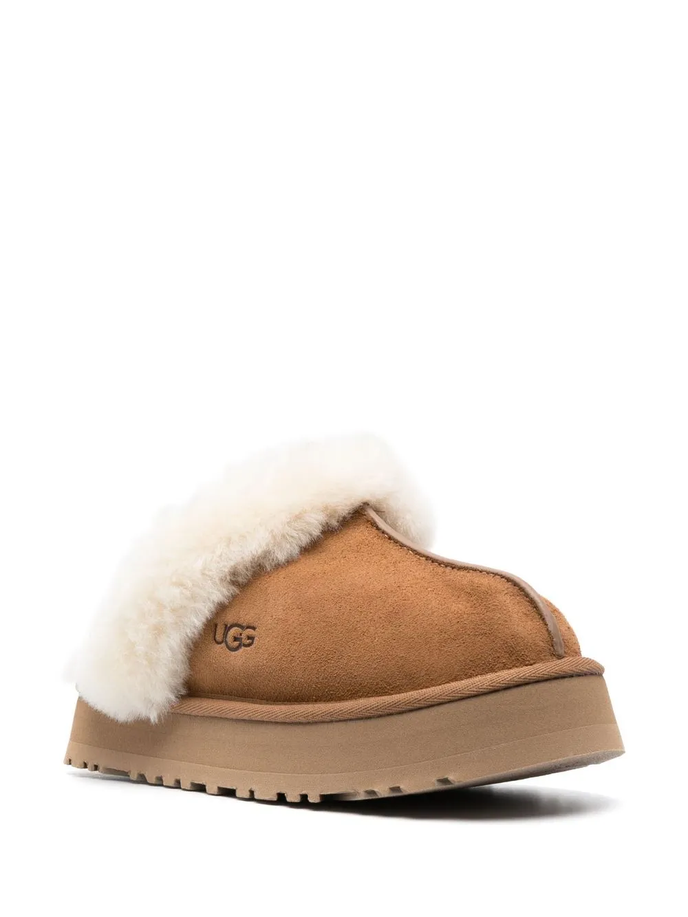 UGG Disquette Slipper Chestnut (Women's) - obrazek 5