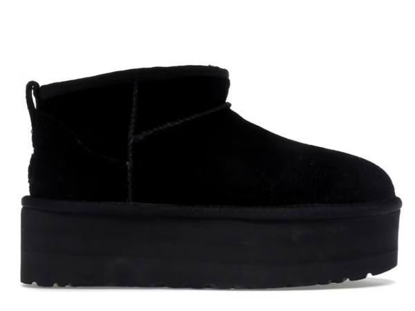 UGG Classic Ultra Mini Platform Boot Black (Women's) - 37