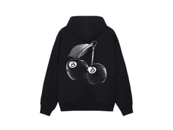 Stussy Cherries Hoodie Black