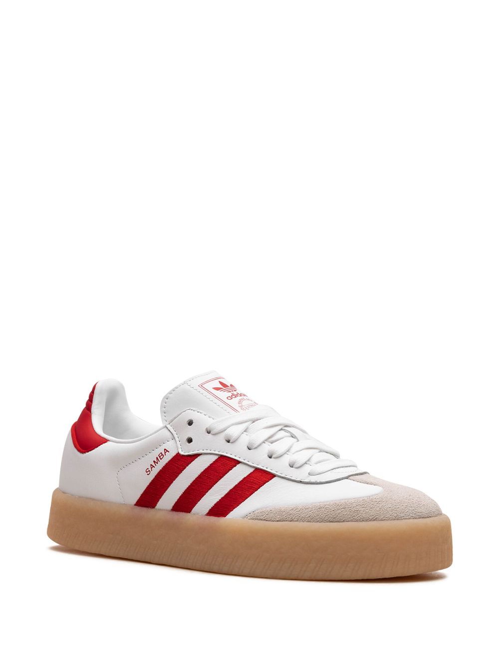 adidas Sambae White Better Scarlet Gum - obrazek 2