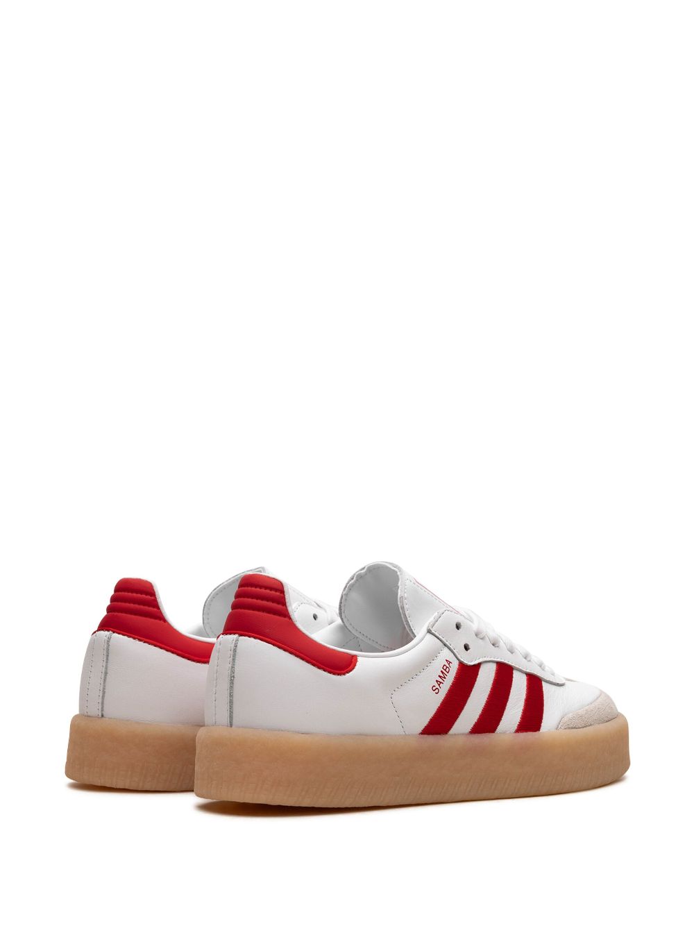 adidas Sambae White Better Scarlet Gum - obrazek 3