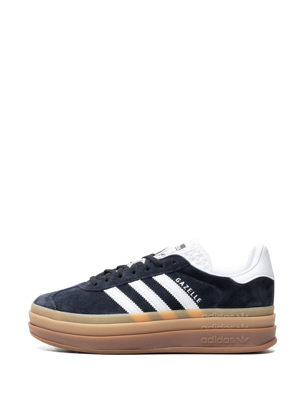 adidas Gazelle Bold Black White Gum - obrazek 5
