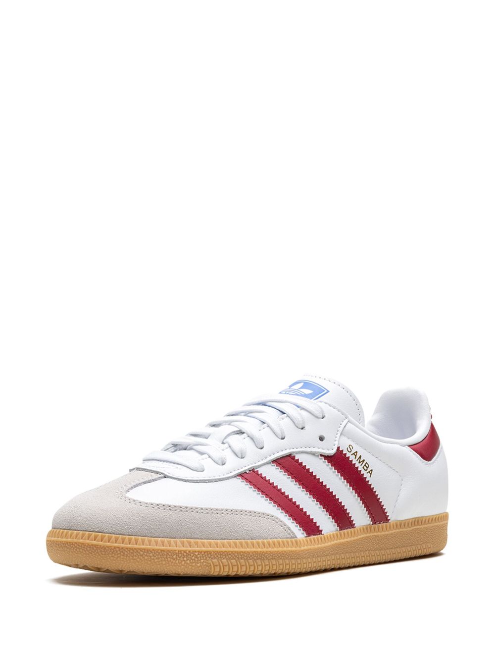 adidas Samba OG White Burgundy Gum - obrazek 2