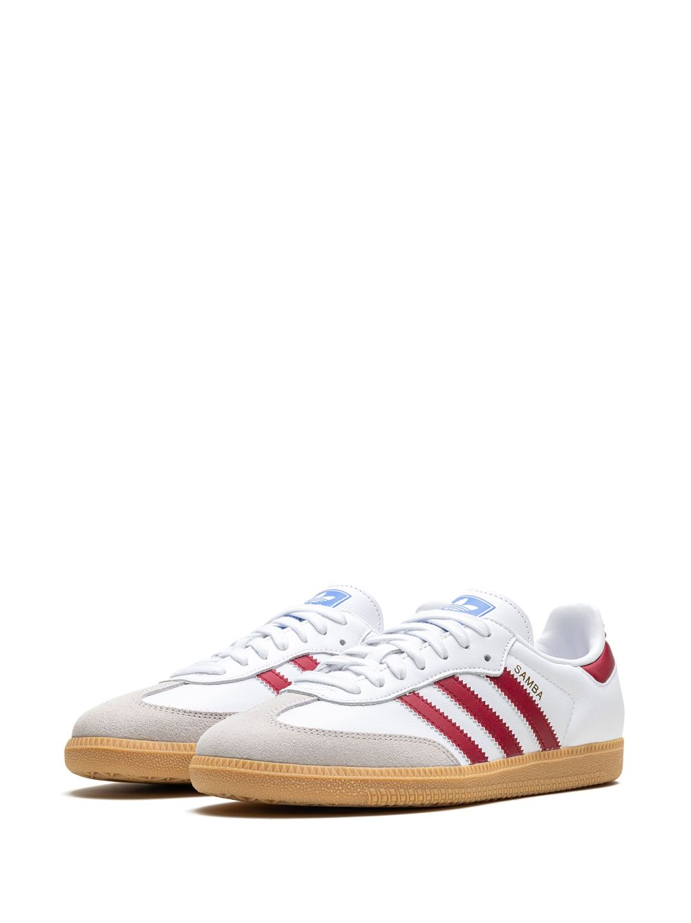 adidas Samba OG White Burgundy Gum - obrazek 4