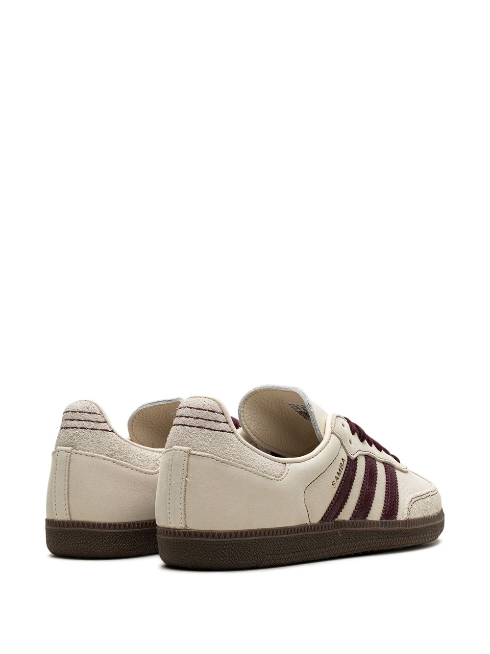 adidas Samba OG Wonder White Maroon - obrazek 4