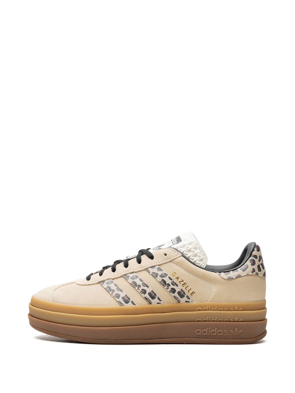 adidas Gazelle Bold Cream Black Leopard - obrazek 2